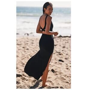 LSPACE Mara Rib Cutout Cover-Up Dress Size Small